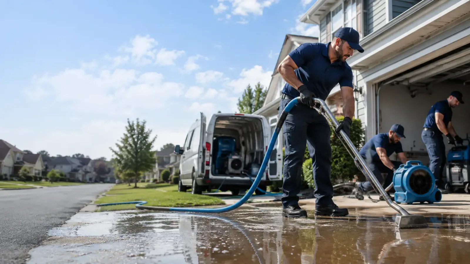 Flood Damage Restoration in Frederick, OK
